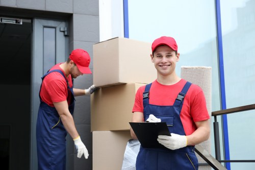 Careful loading of furniture for removals in Mill Hill