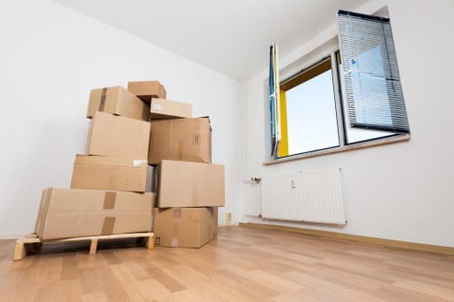 Local commercial removals team handling office furniture in Mill Hill