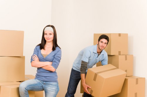 Commercial moving truck service in Mill Hill